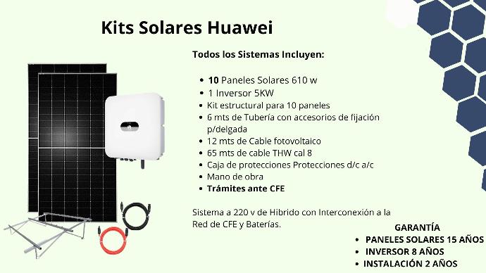 KIT SOLAR HUAWEI PVHU10