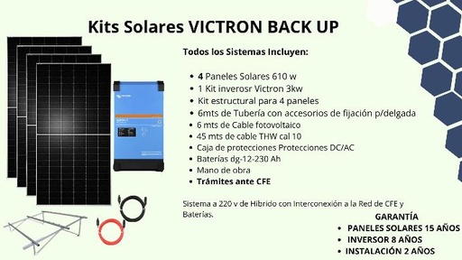 KIT SOLAR VICTRON ENERGY PVVIC03