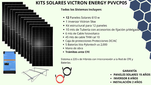 KITS SOLAR VICTRON ENERGY PVVICP05
